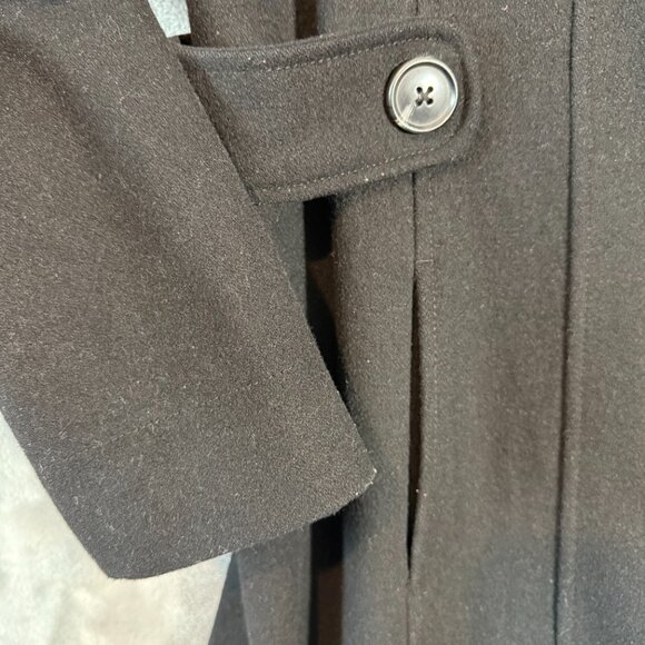 Merona Plus Size Black Wool Blend Heavyweight Coat Women’s XXL - Picture 4 of 10